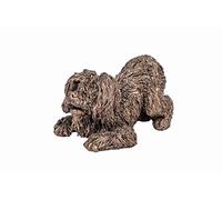 Frith Sculpture Playful Billy Labradoodle Sculpture by Veronica Ballans, Bronze, 9 x 12 x 17cm (VB092)