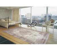 FrithRugs Red Pippur Decorative Rug - Machine Woven Printed Rug with Multicoloured Design - Traditional Inspired Design ZDB709 (340 x 240)