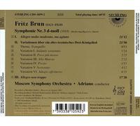 FRITZ BRUN: SYMPHONY NO. 3 IN D MINOR NEW CD