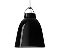 Fritz Hansen - Caravaggio BlackBlack Pendant P3 6m, Black - Black
