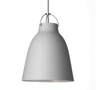 Fritz Hansen - Caravaggio Pendant P2, Cord 3 m, Matt Light Grey - Matte Light Grey