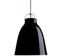 Fritz Hansen - Caravaggio Pendant P3 6m Cord, Black - Black