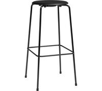 Fritz Hansen - High Dot™ Bar Stool With 4 Legs 76 cm, Black - Black