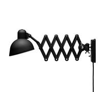 Fritz Hansen - Kaiser Idell 6718-W Wall Lamp, Matte Black - Matte Black