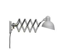 FRITZ HANSEN Kaiser idell 6718-W wall lamp with plug, grey