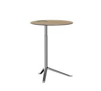 Fritz Hansen Little Friend KS11 Side Table Adjustable Height Oak/Polished Aluminum