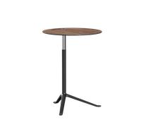 Fritz Hansen Little Friend KS11 Side Table Adjustable Height Walnut/ Powder Coated Aluminum