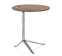Fritz Hansen - Little Friend KS11 Side Table, Chrome / Oak - Oak