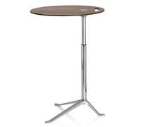 Fritz Hansen - Little Friend KS11 Side Table, Chrome / Walnut - Walnut
