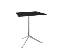 Fritz Hansen Little Friend KS13 Side Table Adjustable Height Black/Polished Aluminum