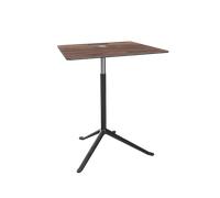 Fritz Hansen Little Friend KS13 Side Table Adjustable Height Walnut/ Powder Coated Aluminum
