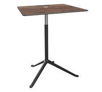 Fritz Hansen Little Friend KS13 Side Table Adjustable Height Walnut/ Powder Coated Aluminum