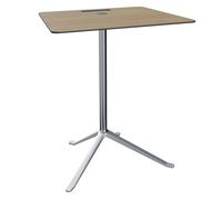 Fritz Hansen Little Friend KS14 Side Table Oak/Polished Aluminum