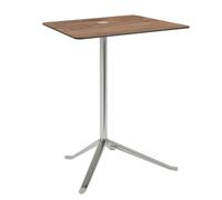 Fritz Hansen Little Friend KS14 Side Table Walnut/Polished Aluminum