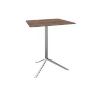 Fritz Hansen Little Friend KS14 Side Table Walnut/Polished Aluminum