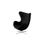 Fritz Hansen Miniature Egg Armchair Black