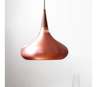 FRITZ HANSEN Orient P2 pendant lamp, copper/rose, Ø 34 cm