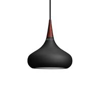 Fritz Hansen - Orient Pendant P1 3 m Cord, Black - Black