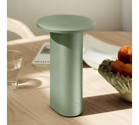 Fritz Hansen Solae LED rechargeable table lamp, green, aluminium, IP44