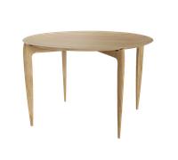 Fritz Hansen Tray Coffee Table Ø60 Oak