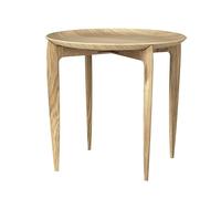 Fritz Hansen Foldable Tray Table Ø 45 cm Oak