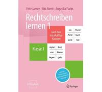 Fritz Jansen Uta Streit An Rechtschreiben lernen 1 nach dem IntraAct (Paperback)