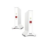 FRITZ!Mesh Wi-Fi Set 4200 2-pack, Multiroom Mesh Wi-Fi 6, TriBand up to 4200 Mbps, Compatible with all common routers, free updates, 5 year warranty