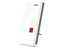 Fritz! Repeater 2700 (Ultra-Fast Wi-Fi 7 with up to 6,500 Mbps, Optimised WLAN Range, WLAN Mesh, Easy Setup, Highest Security Standard Thanks to WPA3/2, German Version)