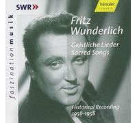 Fritz Wunderlich - Sacred Songs - Historical Recording 1956 - 1958