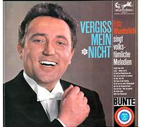 Fritz Wunderlich - Vergiss mein nicht-Volkstümliche Melodien / Vinyl record [Vinyl-LP]