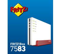 FRITZBox 7583 VDSL WLAN Router Wi-Fi 5 DSL Modem Router Business International