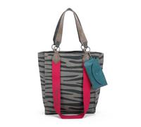 Fritzi aus Preußen Izzy02 Canvas Shopper Bag 32 cm grey