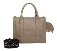 Fritzi aus Preussen Eco Square Handbag 26 cm, Mud, One Size
