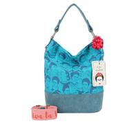 Fritzi aus Preußen Fritzi x Frida Kahlo Shoulder Bag 37 cm blue