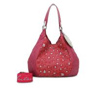 Fritzi aus Preußen Izzy Woo Canvas Shoulder Bag Leo Pink