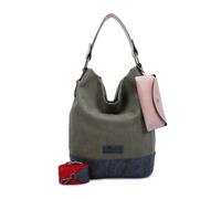 Fritzi aus Preussen Izzy07 Canvas 0063 Olive, Women’s Hobo bag, Olive,