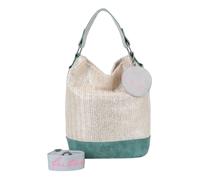Fritzi aus Preußen Olga Limited Panther Painted Straw Silver Jade
