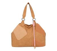 Fritzi aus Preußen shopper bag shoulder bag Izzy Medium Limited Happy Flocked Soft Chestnut light brown