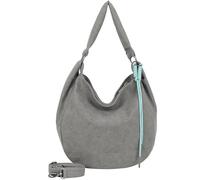 Fritzi aus Preußen Sue01 Suede Jacky Hobo Bag Soft Dark Anthra