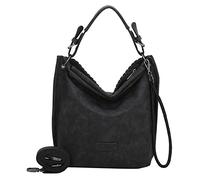 Fritzi aus Preussen Women's Luke01 Root Black shoulder bag, One Size
