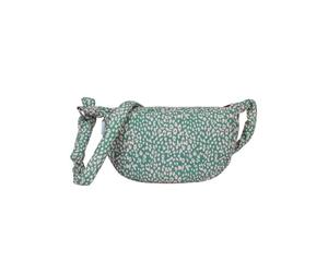Fritzi Tonnje Banana Cross Women's Nylon Crossbody Shoulder Bag Sling Bag Plain & Leopard Print with Zip for Everyday Leisure Travel 17L - Blue, Black, Green-Pink, Yellow-Black