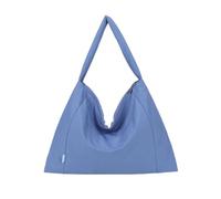 Fritzi Tonnje Hobo Slouchy Women's Large Nylon Bag Shoulder Bag Handbag Plain & Leopard Print with Zip for Everyday Shopping Leisure Travel 15L - Blue, Black, Green-Rose, Yellow-Black