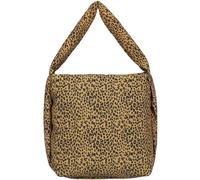 Fritzi Tonnje Hobo Women's Lightweight Large Nylon Bag Shoulder Bag Handbag Plain & Leopard Print with Zip for Everyday Shopping Leisure Travel 17L - Blue, Black, Green-Pink, Yellow-Black