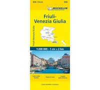 Friuli Venezia Giulia - Michelin Local Map 356: Map (Michelin Local Maps, 356)