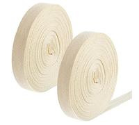 FRIUSATE 2 Roll Bias Binding Tape For Sewing 30M 20mm Cotton Twill Tape Cotton Bunting Tapes For Sewing Dressmaking Alterations DIY Craft