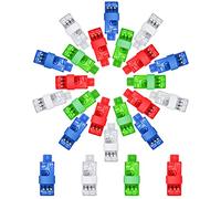 FRIUSATE 24 Pcs LED Finger Lights Finger Flashlights 4 Colors Bright Finger Lamp Finger Clip Lights Toys For Pary Gifts, Party Favors, Live, Raves, Concert Shows