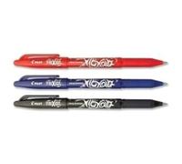 Frixion 3 x PILOT ROLLERBALL PENS - ERASABLE 0.7mm Tip BL-FR7 (1 X BLACK 1 X BLUE 1 X RED)