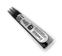 Frixion Point - Ultra Fine Erasable Rollerball - 0.5mm Needle Point - Pack of 3 Refills - Black Ink