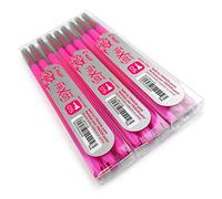 Frixion Point - Ultra Fine Erasable Rollerball - Pack of 9 Refills - Pink - 0.5mm