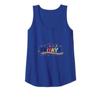Friyay! Festive Weekend Celebration for Teachers Tank Top, Women, Royal Blue, S